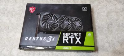 Лот: 21732025. Фото: 1. Видеокарта MSI RTX 3060Ti Ventus... Видеокарты