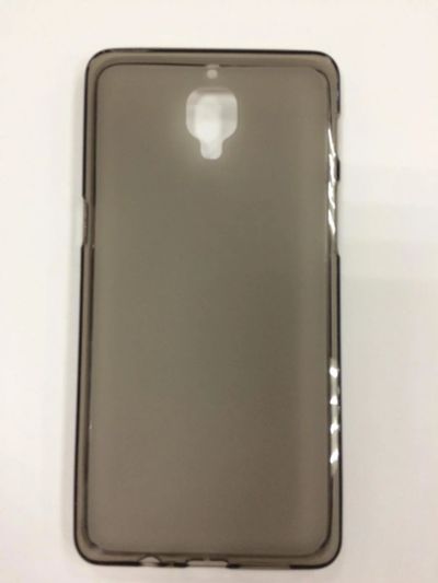 Лот: 10172391. Фото: 1. Чехол One Plus 3 Силикон Серый... Чехлы, бамперы