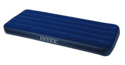 Лот: 25365217. Фото: 1. Матрас односпальный Intex 191х76х25см. Спальные мешки, надувные кровати, коврики туристические