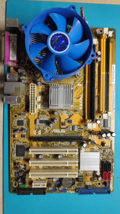 Лот: 16970371. Фото: 1. Материнская плата Asus P5KPL... Материнские платы