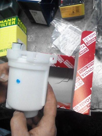 Лот: 6924501. Фото: 1. Фильтр топливный + сетка Toyota... Топливная система