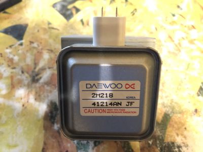 Лот: 25356217. Фото: 1. Магнетрон Daewoo 2M218. Запчасти для микроволновок, мини-печей