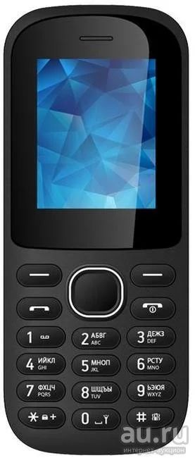 Лот: 13682104. Фото: 1. Сотовый телефон Vertex M120 черный... Кнопочные мобильные телефоны