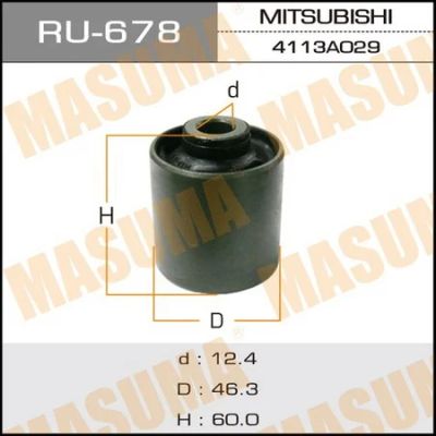 Лот: 18592165. Фото: 1. Сайлентблок masuma mmc i-miev... Ходовая, подвеска, рулевое управление