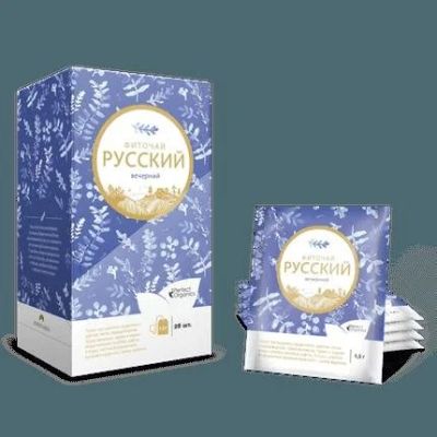Лот: 11229304. Фото: 1. Чай Вечерний - Русский фиточай. Чай, кофе, какао