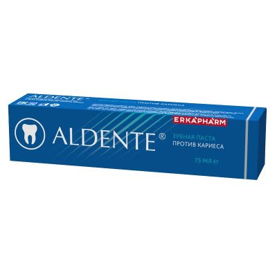 Лот: 23718766. Фото: 1. Эркафарм Aldente Зубная паста... Лекарства