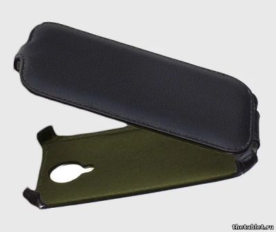 Лот: 4555056. Фото: 1. Чехол-книжка Explay X-Tremer Черный... Чехлы, бамперы