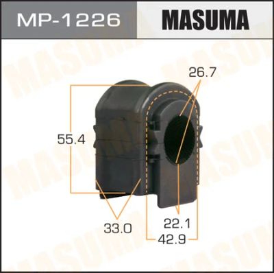 Лот: 18582095. Фото: 1. Втулка стабилизатора masuma front... Ходовая, подвеска, рулевое управление