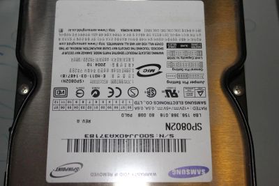 Лот: 3575105. Фото: 1. Жесткий диск HDD 80 Gb IDE 7200... Жёсткие диски (HDD)
