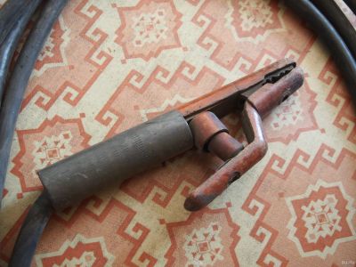 Лот: 16799179. Фото: 1. Кабель КГ 1х70 + держатель электродов. Провода, кабели