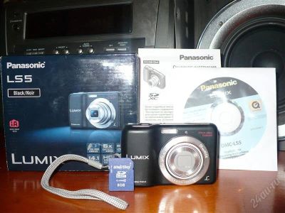Лот: 2095769. Фото: 1. Фотоаппарат Panasonic LS5EE-K... Цифровые компактные