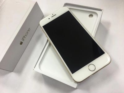 Лот: 9101388. Фото: 1. Б/у iPhone 6 Gold 128 GB. Смартфоны