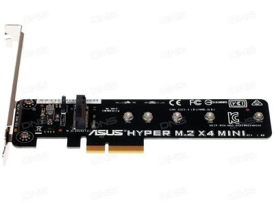 Лот: 10848696. Фото: 1. Контроллер Asus HYPER M.2 X4 MINI... SSD-накопители