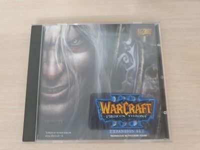 Лот: 18454035. Фото: 1. Диск с игрой "Warcraft III-Frozen... Игры для ПК