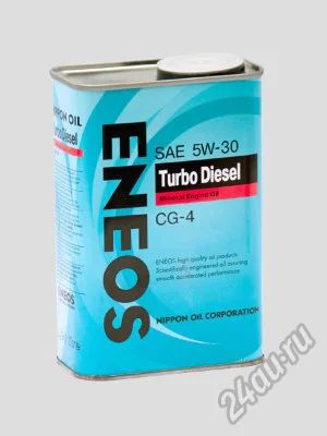 Лот: 5717450. Фото: 1. Eneos Turbo Diesel SAE 5w30 CG-4... Масла, жидкости