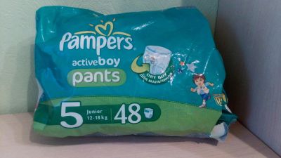 Лот: 8072313. Фото: 1. Подгузники трусики Pampers 12-18кг... Детская гигиена