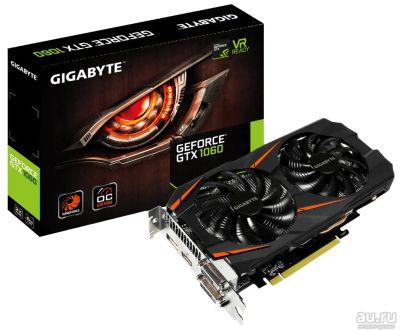 Лот: 11183379. Фото: 1. gigabyte gtx 1060 3gb. Видеокарты