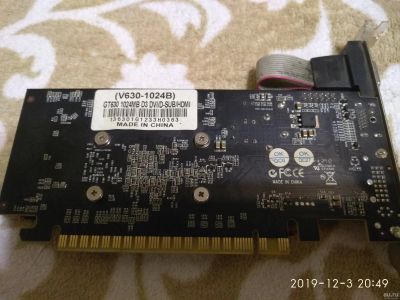 Лот: 15104015. Фото: 1. Видеокарта GeForce GT630 1Gb. Видеокарты
