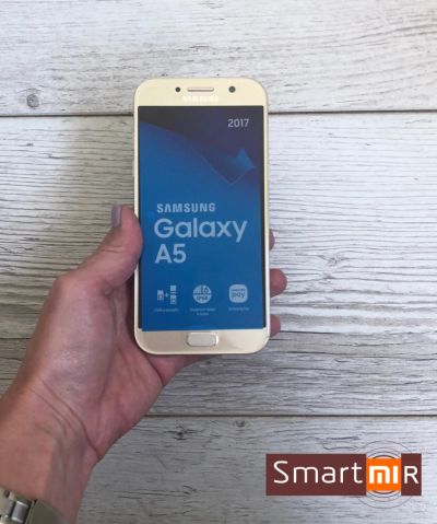 Лот: 11976664. Фото: 1. Смартфон Samsung Galaxy A5 (2017... Смартфоны