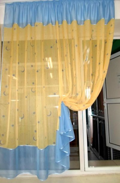 Лот: 4937441. Фото: 1. Штора "Звезды". Шторы, тюль