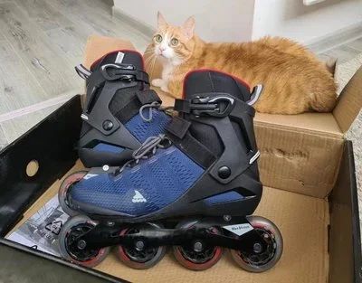 Лот: 17556256. Фото: 1. Роликовые коньки (ролики) Rollerblade... Роликовые коньки, скейтборды, самокаты