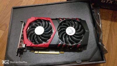 Лот: 11070025. Фото: 1. Видеокарта MSI GeForce GTX 1050... Видеокарты