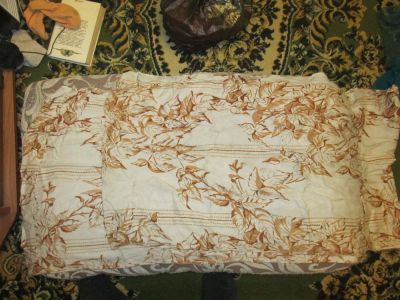 Лот: 8529711. Фото: 1. шторы а кантри узкие листья. Ткани, нитки, пряжа