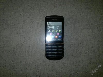 Лот: 2883721. Фото: 1. Nokia Asha 300. Кнопочные мобильные телефоны