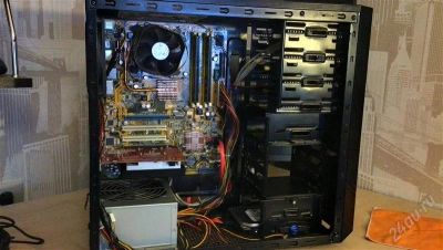 Лот: 935770. Фото: 1. Системный блок asus p5k - intel... Компьютеры в сборе
