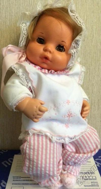 Лот: 5822021. Фото: 1. Кукла пупс 37 см Mattel США клеймо... Куклы