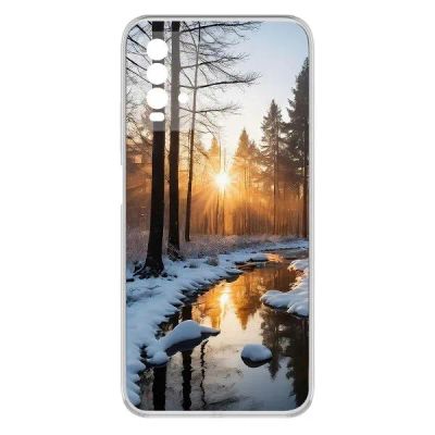 Лот: 25134592. Фото: 1. Чехол Krutoff Clear Case "Весна... Чехлы, бамперы