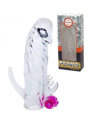 Лот: 22065155. Фото: 1. Реалистичная насадка Penis Sleeve... Игрушки