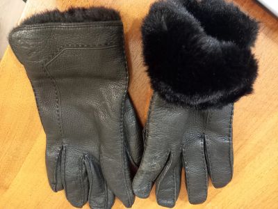 Лот: 21100666. Фото: 1. Зимние Мужские перчатки натуральная... Перчатки, варежки, митенки