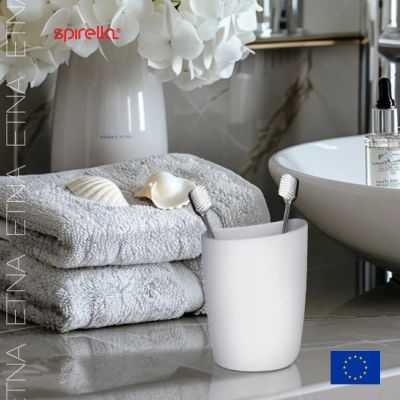 Лот: 24943458. Фото: 1. Стакан для зубных щеток Spirella... Аксессуары для ванной
