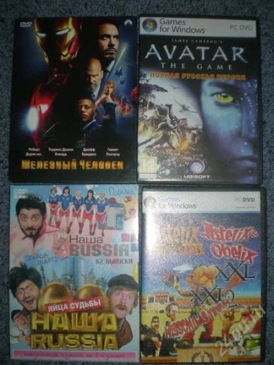 Лот: 1041351. Фото: 1. 4 DVD диска: 2 с игрой, сборник... Красноярск