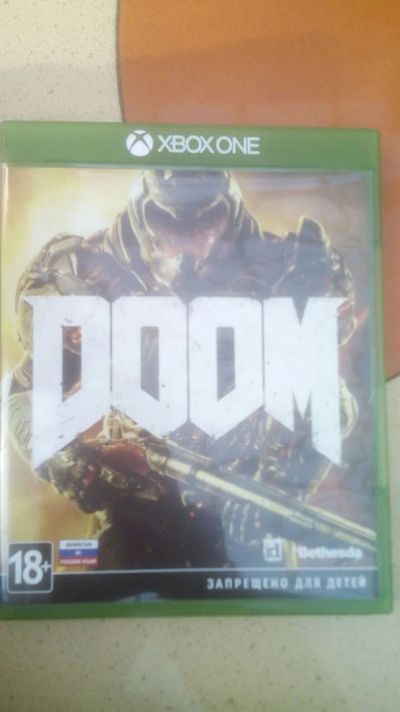 Лот: 11778089. Фото: 1. DOOM игра для Xbox One (XO). Игры для консолей