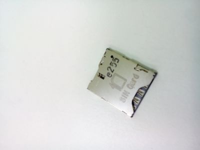 Лот: 12309503. Фото: 1. Коннектор SIM HTC One S/8S/C6502... Шлейфы, разъёмы