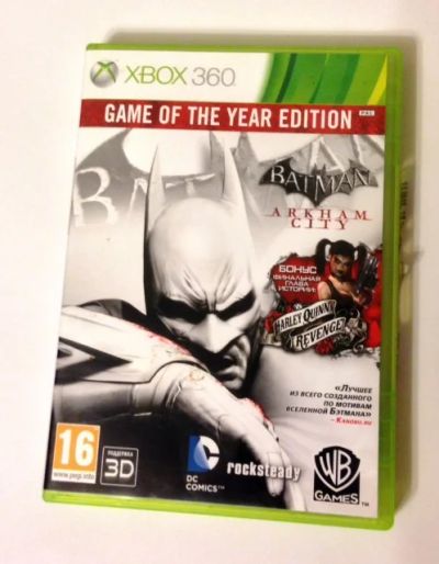 Лот: 5200450. Фото: 1. Диск Batman: Arkham City для Xbox... Игры для консолей