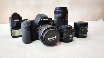 Лот: 17206649. Фото: 1. Комплект Canon 6D. Цифровые зеркальные