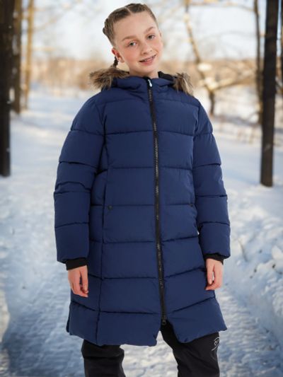 Лот: 22421348. Фото: 1. Пальто утепленное для девочек... Другое (спортивная одежда)