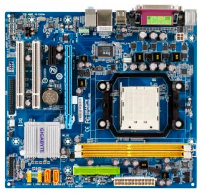 Лот: 4330635. Фото: 1. Gigabyte GA-61SME-S2L AM2+/Athlon... Материнские платы