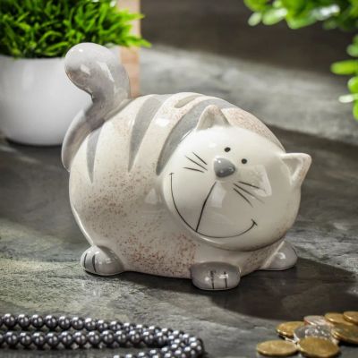 Лот: 24377322. Фото: 1. Копилка Котофей, 12х10х10 см... Копилки