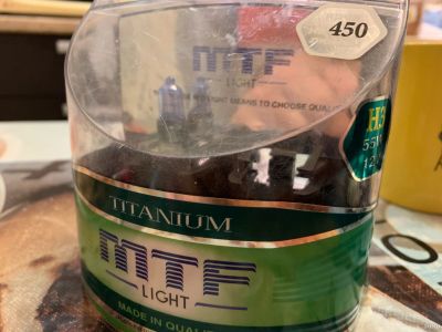 Лот: 13113951. Фото: 1. Лампа MTF H3 12V 55w Titanium... Оптика и освещение