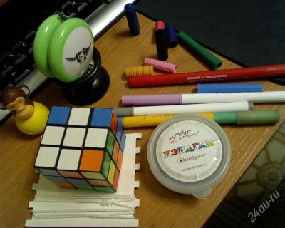 Лот: 807420. Фото: 1. набор начинающего скиллтоя (penspinning... Другое (ручная работа)