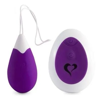 Лот: 24253948. Фото: 1. Виброяйцо FeelzToys Anna, фиолетовый. Игрушки