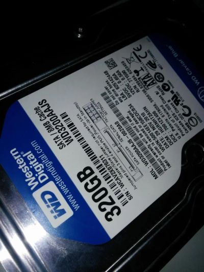 Лот: 4993163. Фото: 1. жесткий диск 320gb. Жёсткие диски (HDD)