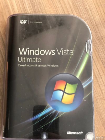 Лот: 18254833. Фото: 1. Windows Vista Ultimate BOX. Системные