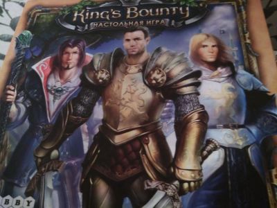 Лот: 10336655. Фото: 1. Настольная игра king bounty(почти... Настольные игры, карты