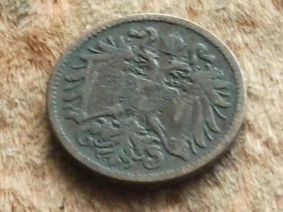 Лот: 14939462. Фото: 1. Монета 2 геллер два Австрия 1897... Германия и Австрия