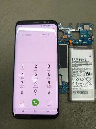 Лот: 15262193. Фото: 1. Дисплей оригинал samsung s8 g950f. Дисплеи, дисплейные модули, тачскрины